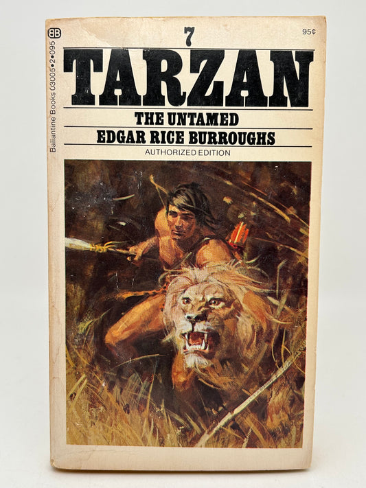 Tarzan The Untamed #7 BALLANTINE Paperback Burroughs EA1