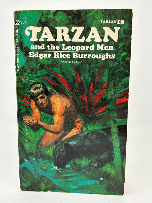 Tarzan And The Leopard Men #18 BALLANTINE Paperback Burroughs EA1