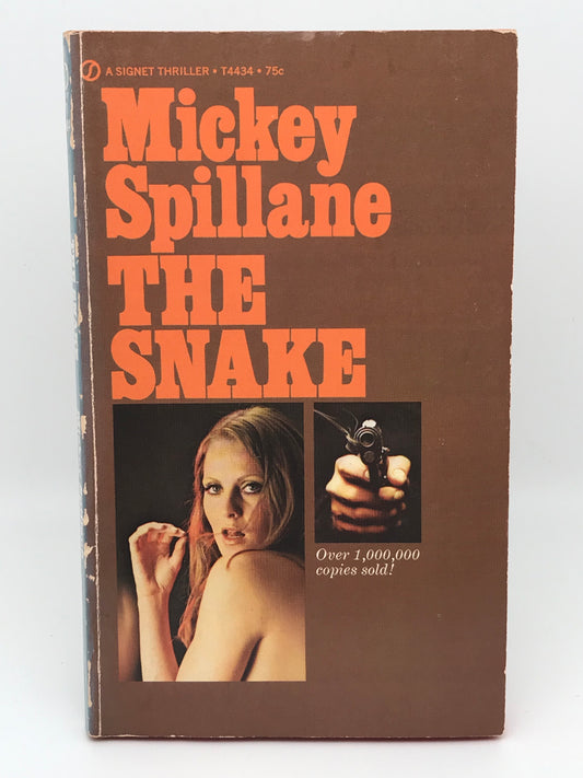 Snake SIGNET Paperback Mickey Spillane CW01