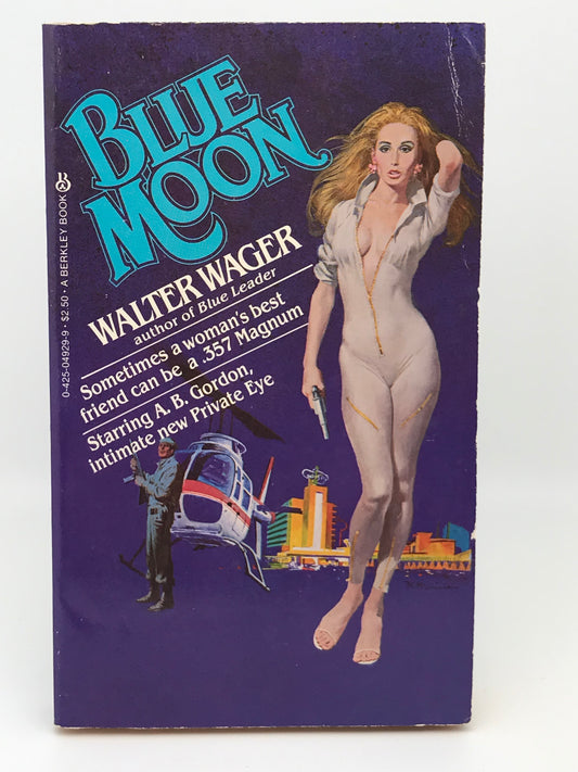 Blue Moon BERKLEY Paperback Walter Wager CW01