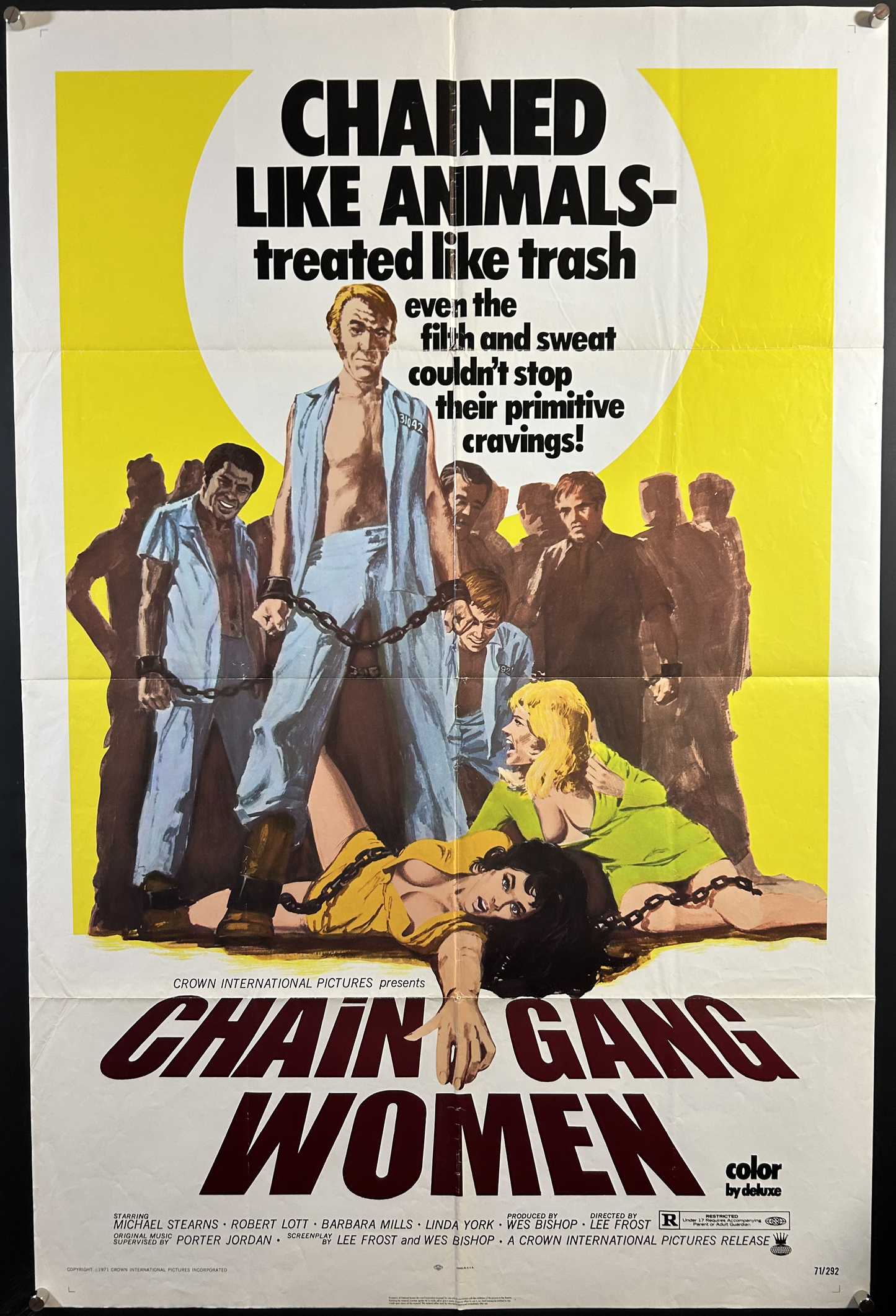 Chain Gang Women Original One Sheet Poster 1971