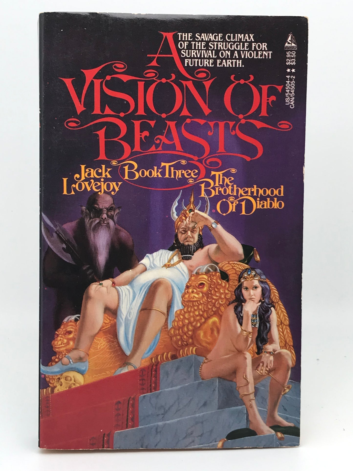 A Vision Of Beasts TOR Paperback Jack Lovejoy SF02