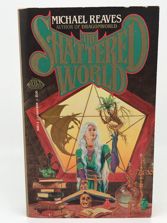 Shattered World BAEN Paperback Michael Reaves SF02