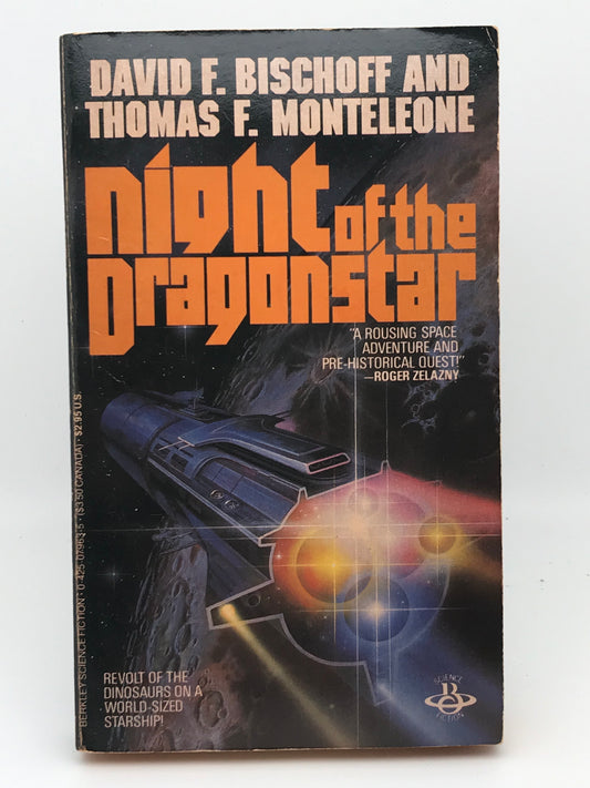 Night Of The Dragonstar BERKLEY Paperback Bischoff/Monteleone SF02