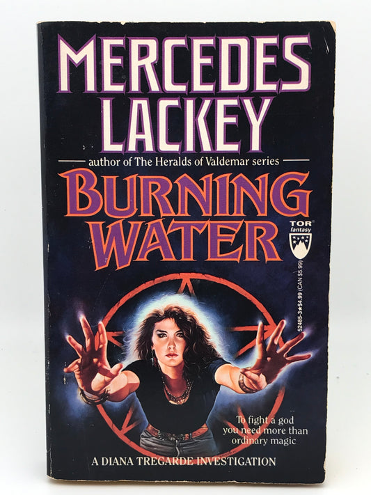 Burning Water TOR Paperback Mercedes Lackey SF02