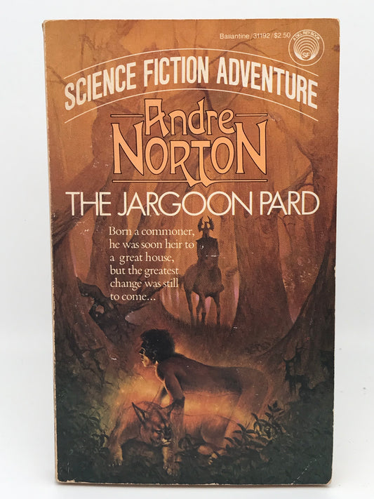 Jargoon Pard BALLANTINE Paperback Andre Norton SF02