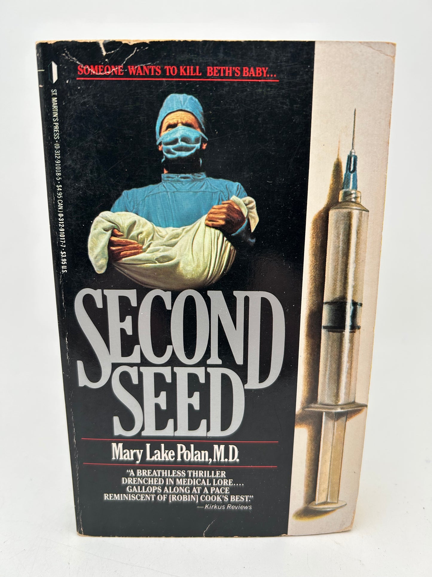 Second Seed ST. MARTIN'S Paperback Mary Lake Polan EA1