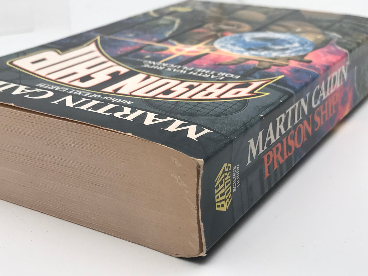 Prison Ship BAEN Paperback Martin Caidin SF02