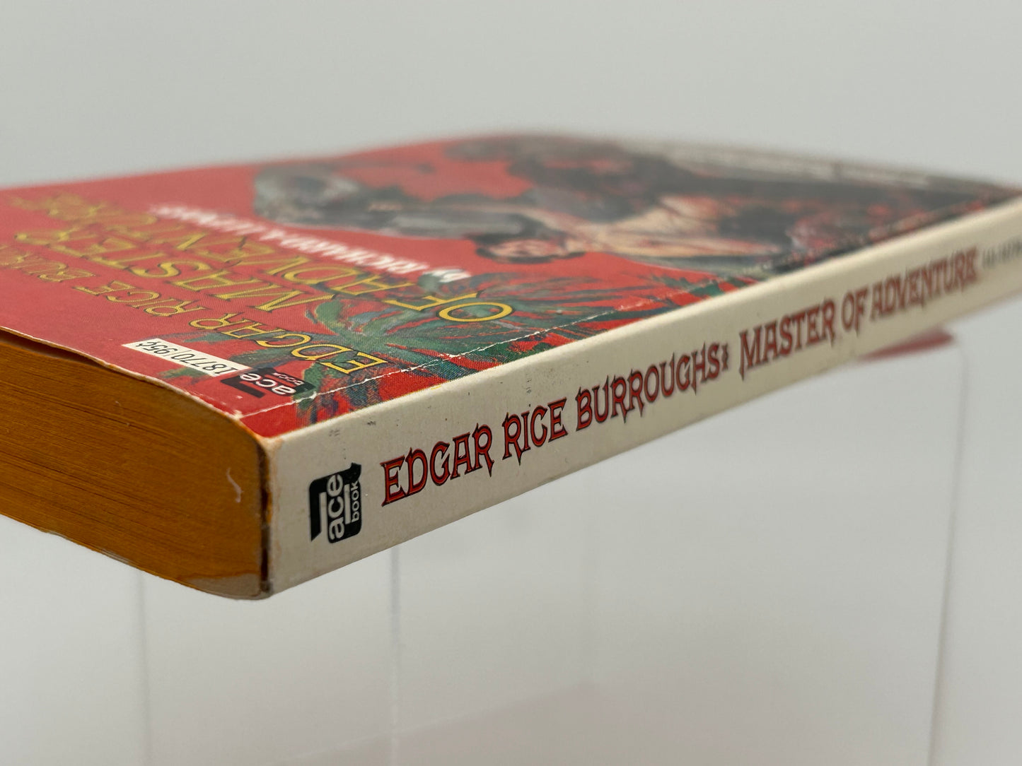 Edgar Rice Burroughs: Master Of Adventure ACE Paperback Richard A. Lupoff EA1