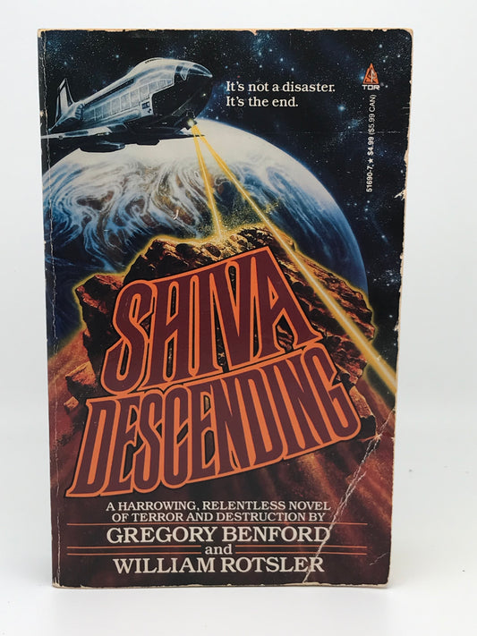 Shiva Descending TOR Paperback Benford/Rotsler SF02