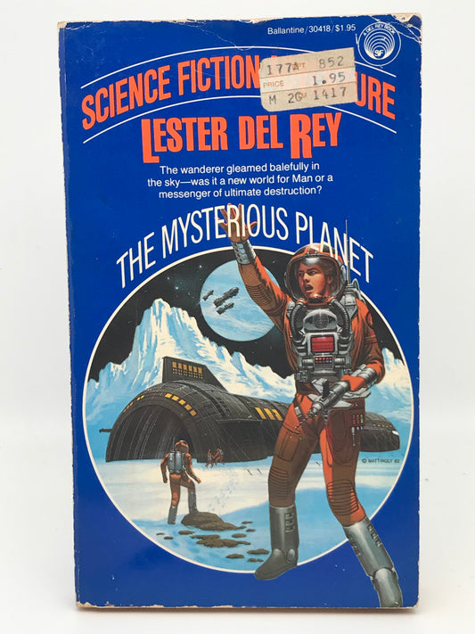 Mysterious Planet DEL REY/BALLANTINE Paperback Lester Del Rey SF02