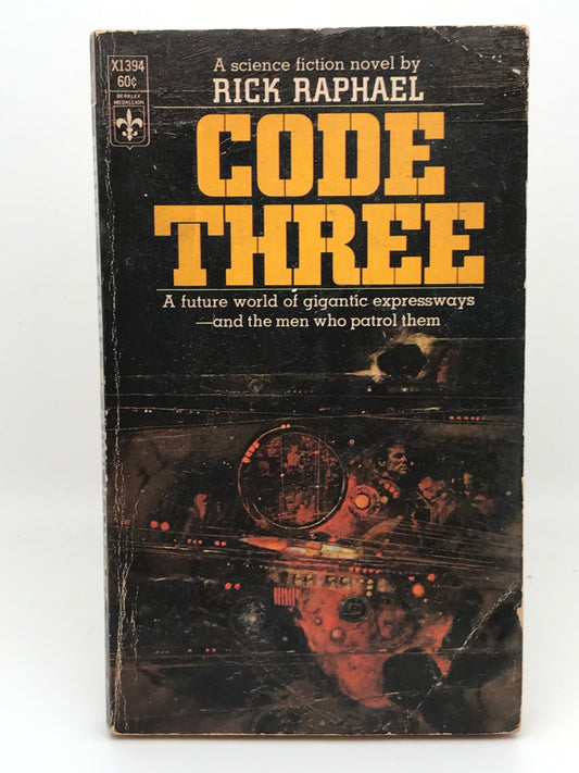 Code Three BERKLEY Paperback Rick Raphael SF02