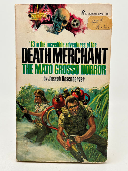 Death Merchant: The Mato Grasso Horror #3 PINNACLE Paperback Joseph Rosenberger EA1