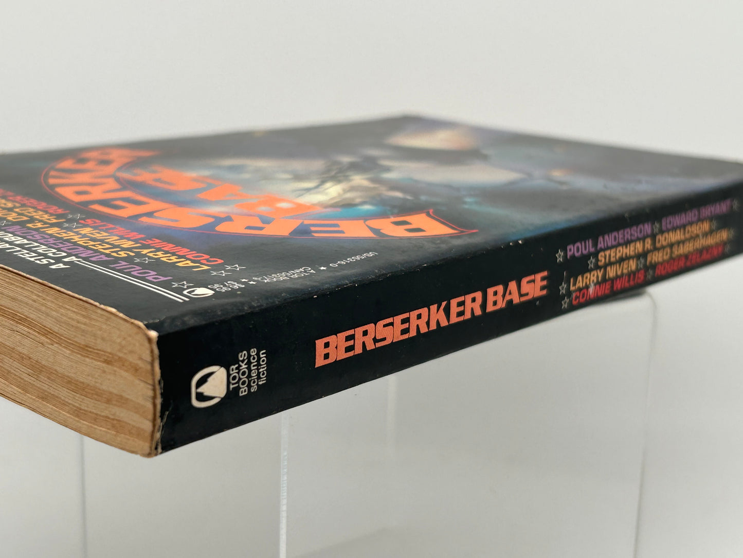 Berserker Base TOR Paperback Saberhagen/Niven/Zelazny EA1