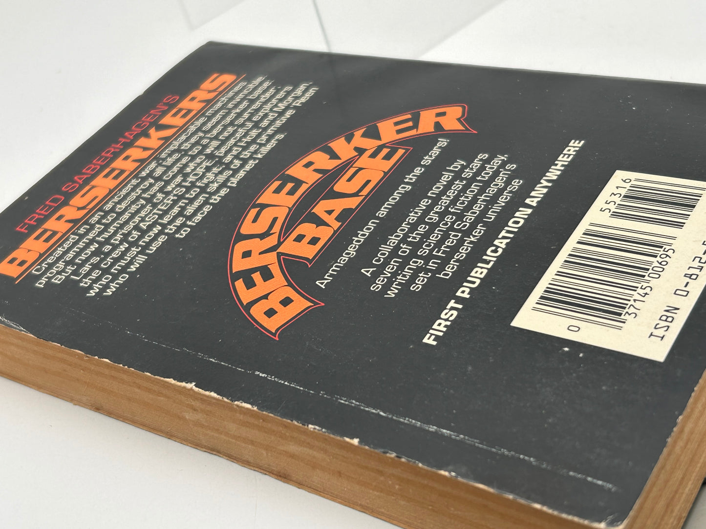 Berserker Base TOR Paperback Saberhagen/Niven/Zelazny EA1