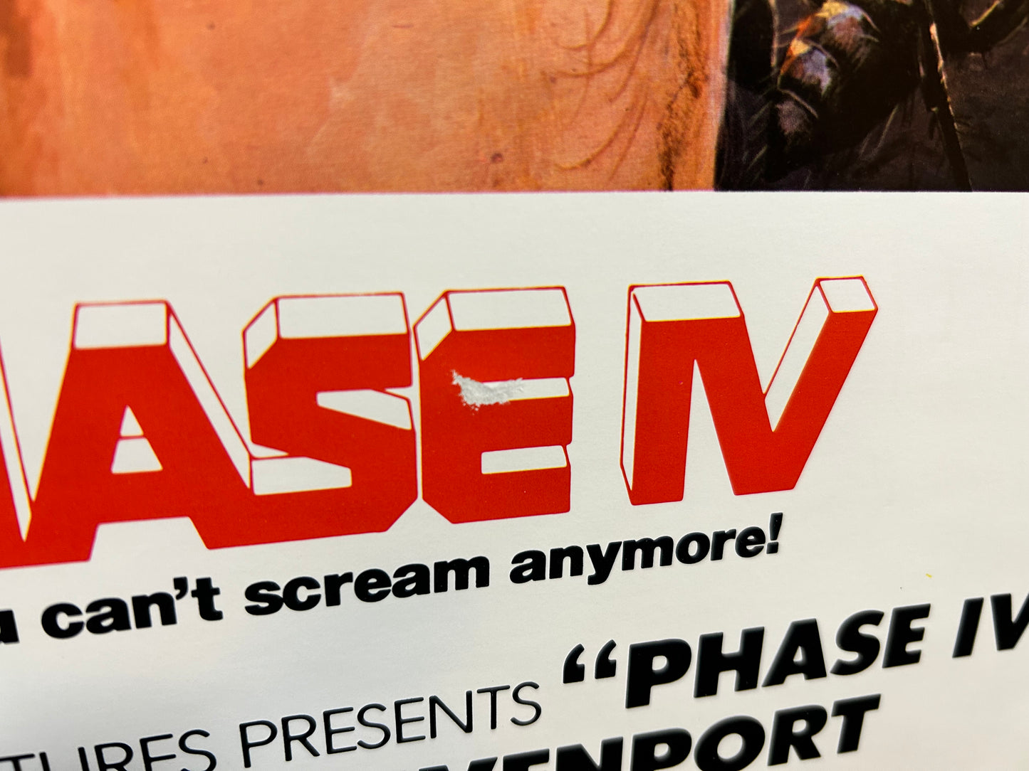 Phase IV Original Insert Poster 1974