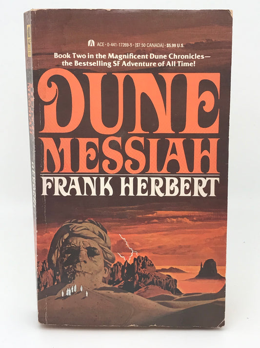 Dune Messiah ACE Paperback Frank Herbert SF03