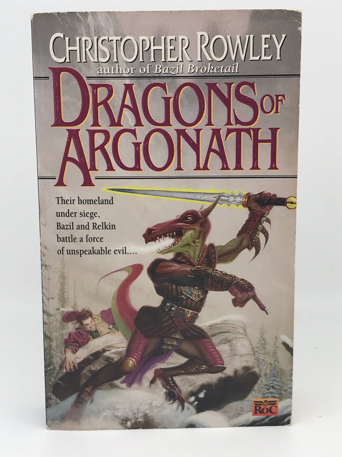 Dragons Of Argonath ROC Paperback Christopher Rowley SF03