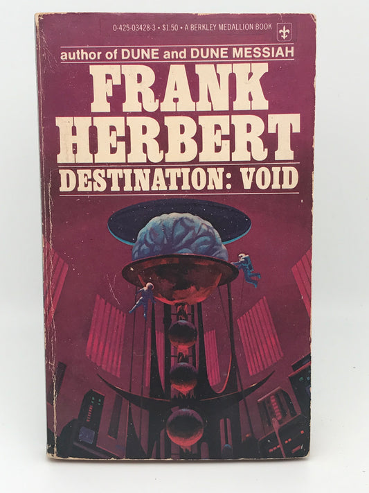 Destination: Void BERKLEY Paperback Frank Herbert SF03