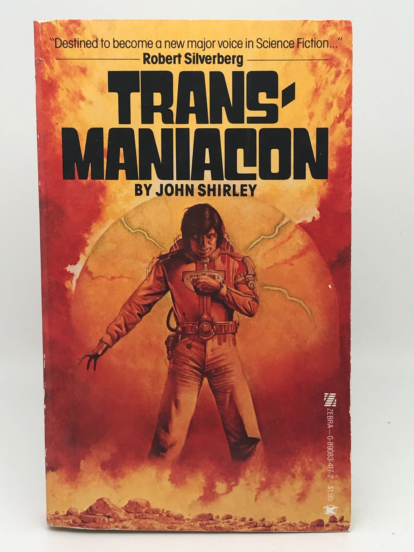 Trans-Maniacon ZEBRA Paperback John Shirley SF03