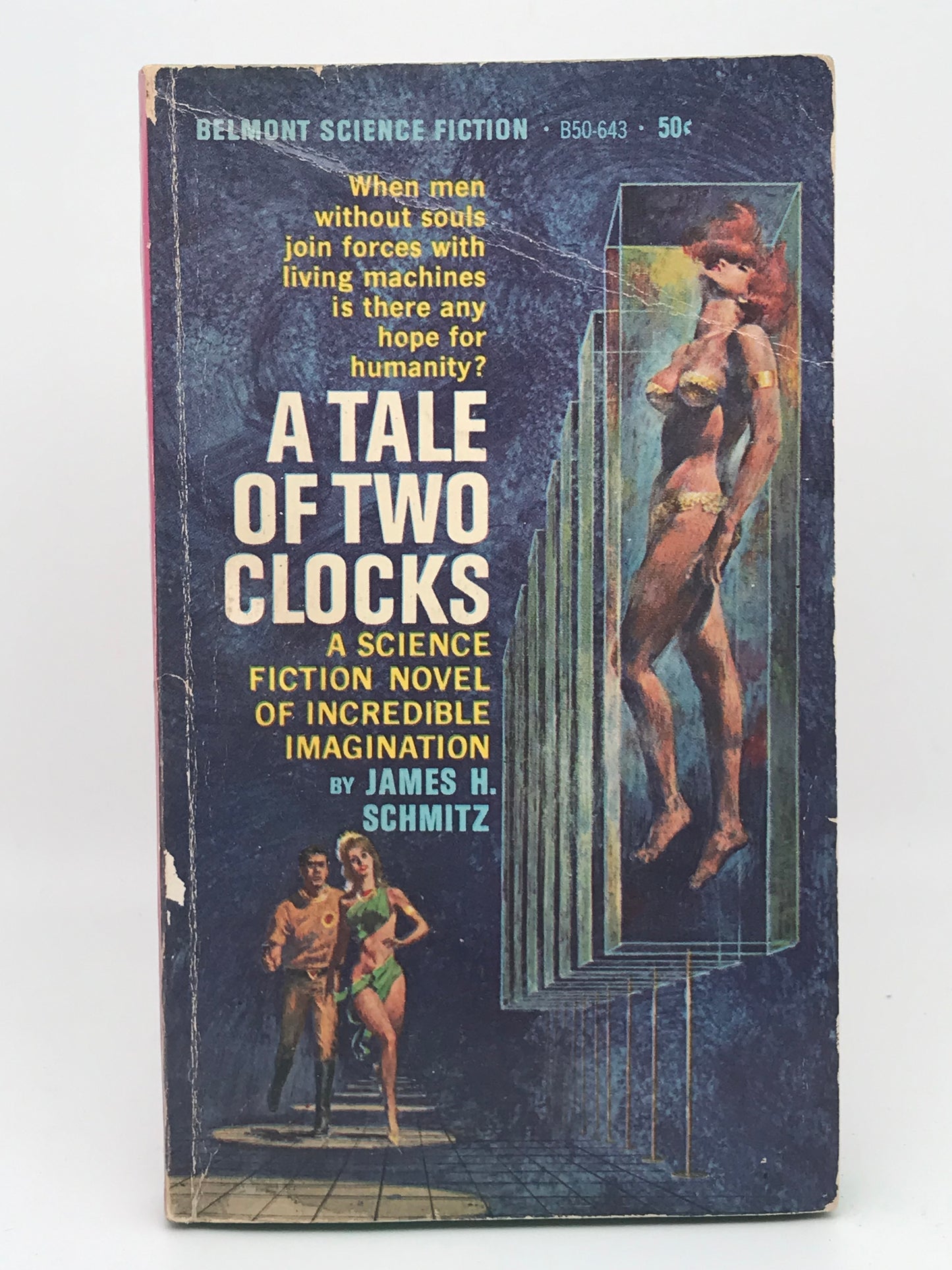 Tale Of Two Clocks BELMONT Paperback James H. Schmitz SF03