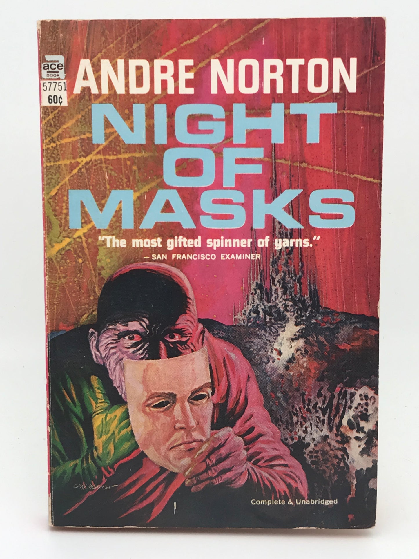 Night Of Masks ACE Paperback Andre Norton SF03