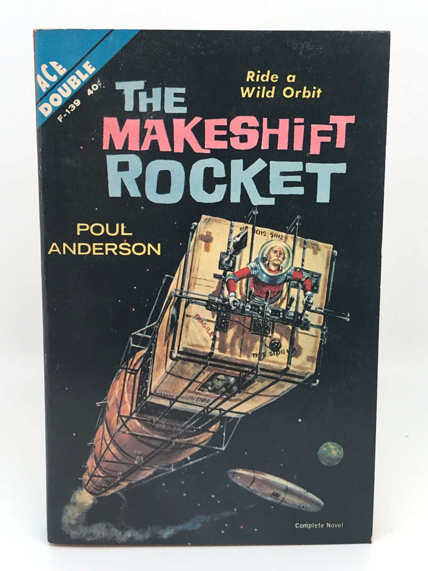 Makeshift Rocket/Un-Man And Other Novellas ACE Double Paperback Poul Anderson SF03