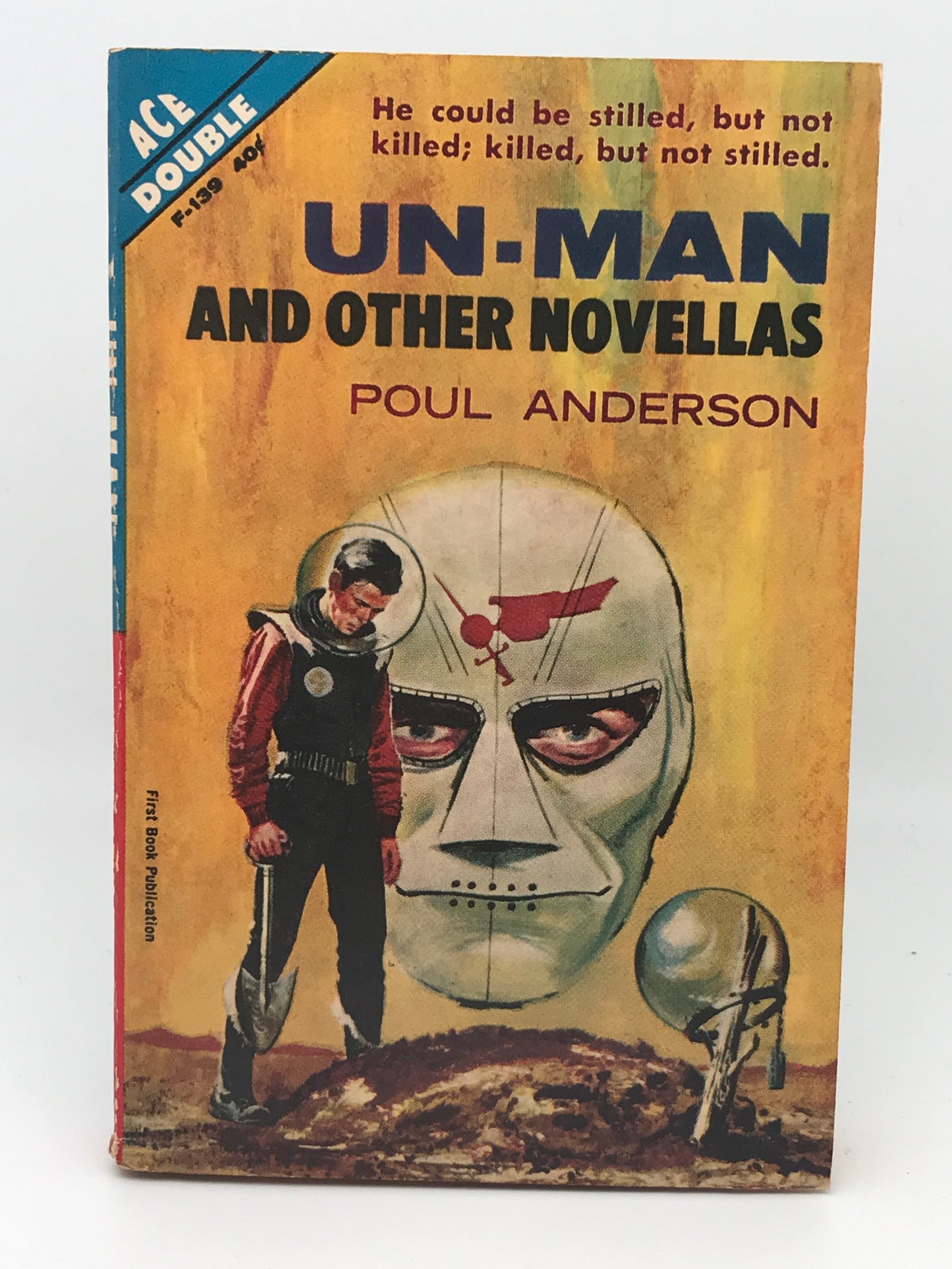 Makeshift Rocket/Un-Man And Other Novellas ACE Double Paperback Poul Anderson SF03