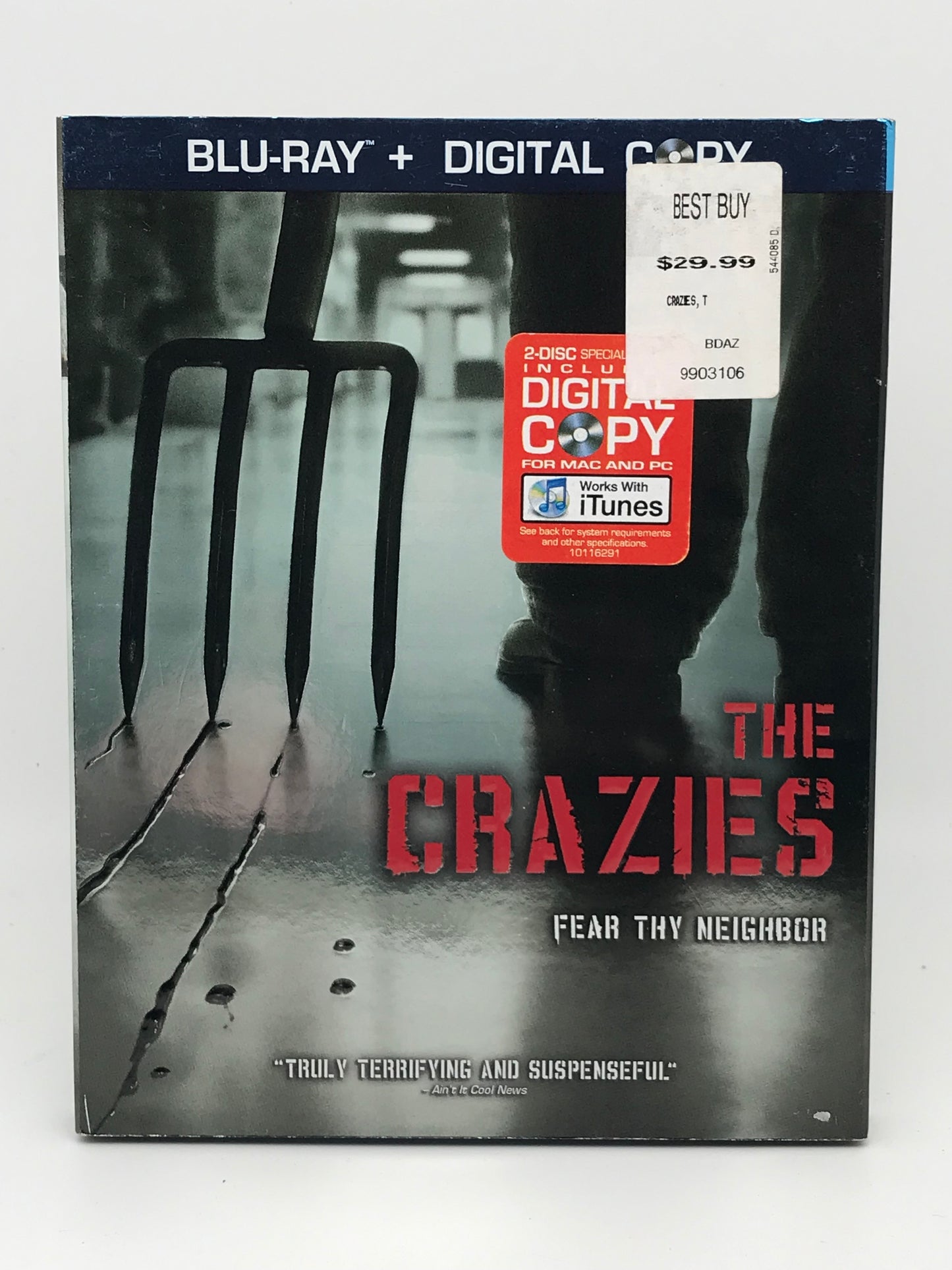 Crazies BLU-RAY 2010 USED BR01