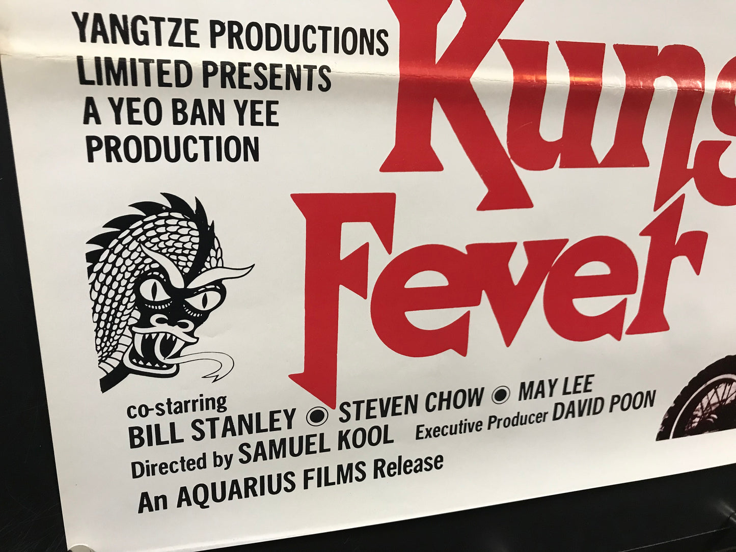 Kung-Fu Fever Original One Sheet Poster 1979