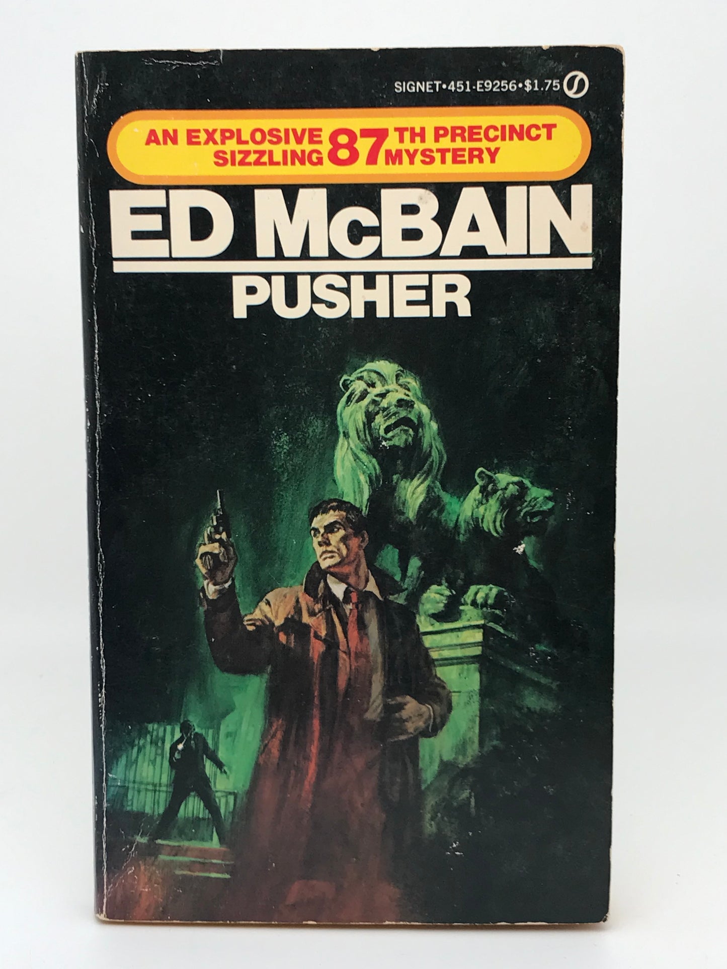 Pusher SIGNET Paperback Ed McBain H03