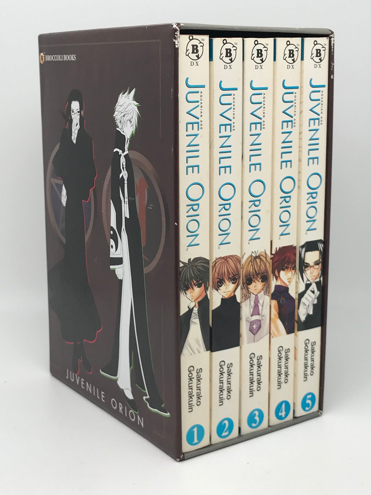 Aquarian Age Juvenile Orion #1-5 Boxset BROCCOLI Manga Paperback ST1