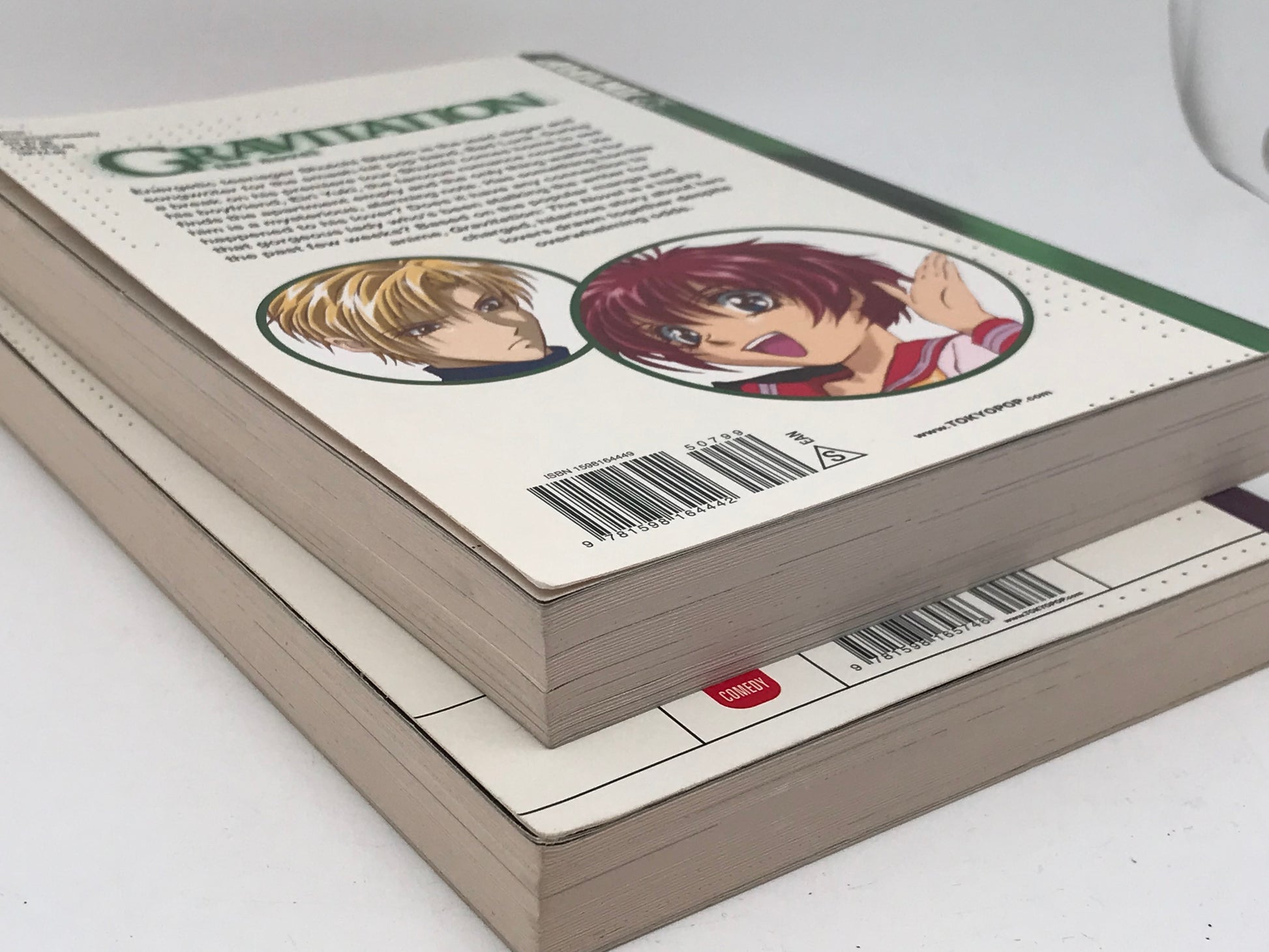 Gravitation: The Novel, Voice Of Temptation Lot Of 2 TOKYOPOP Manga Pa –  brasscastlecollectibles