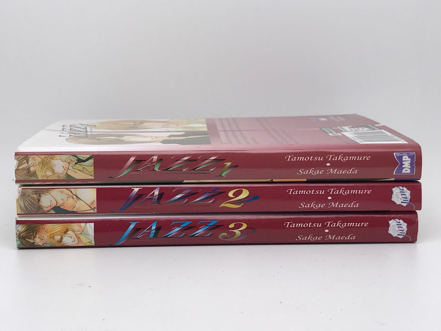 Jazz Vol. 1-3 Lot DMP Manga Paperback English Takamure M01