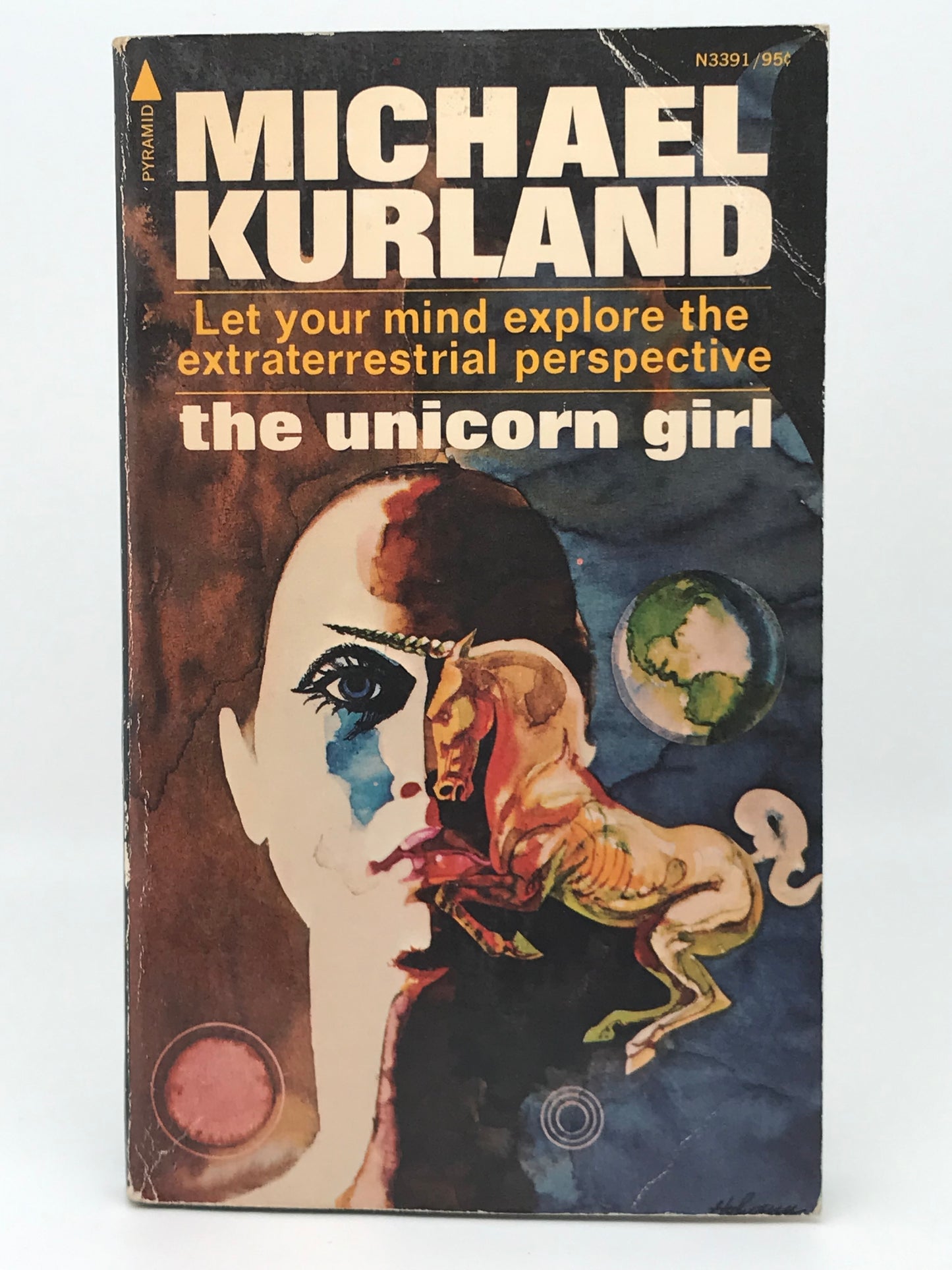 Unicorn Girl PYRAMID Paperback Michael Kurland SF05