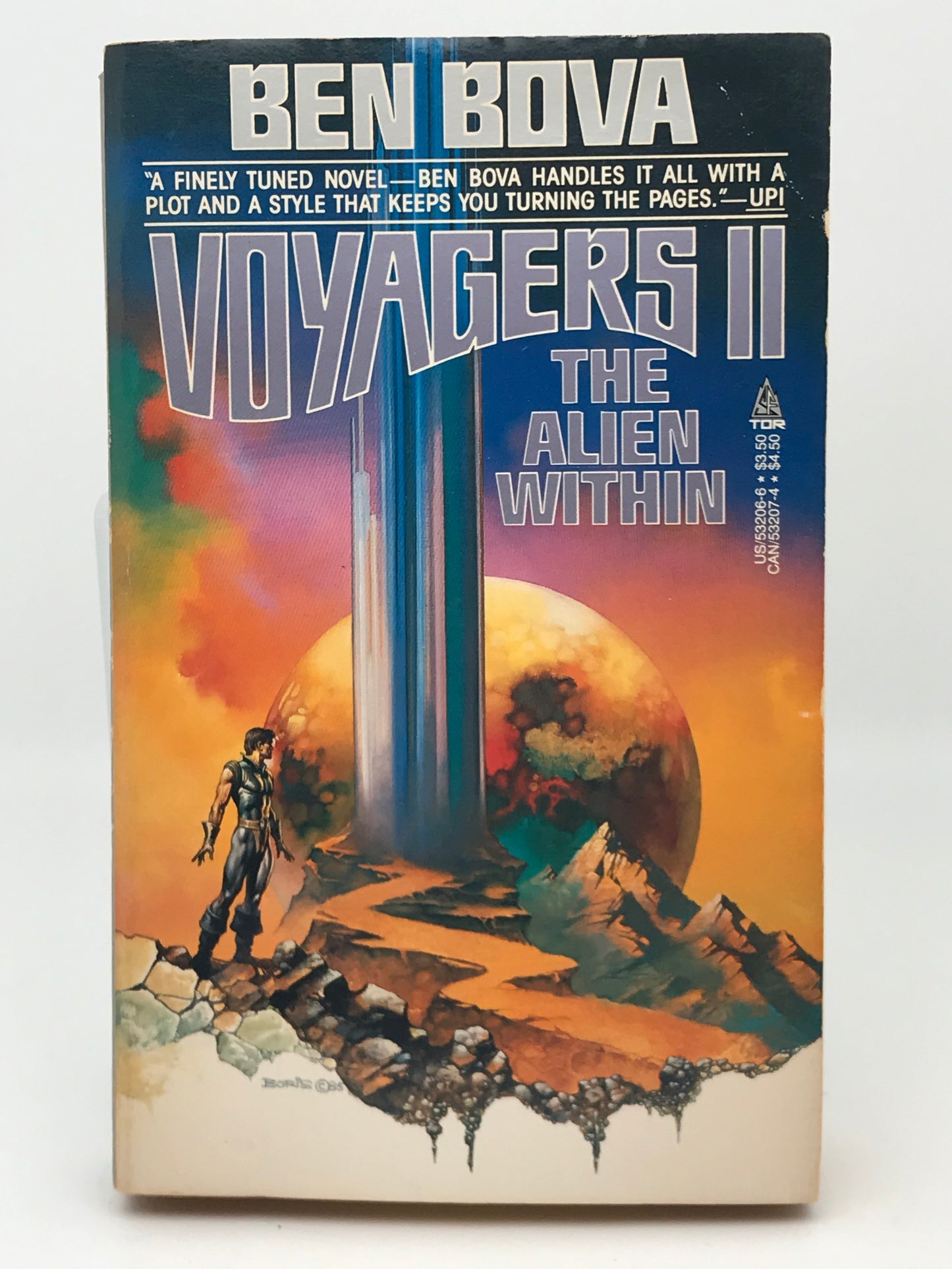 Voyagers II: The Alien Within TOR Paperback Ben Bova SF05