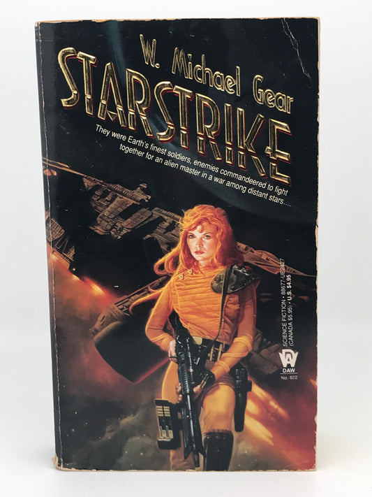 Starstrike DAW Paperback W. Michael Gear SF05