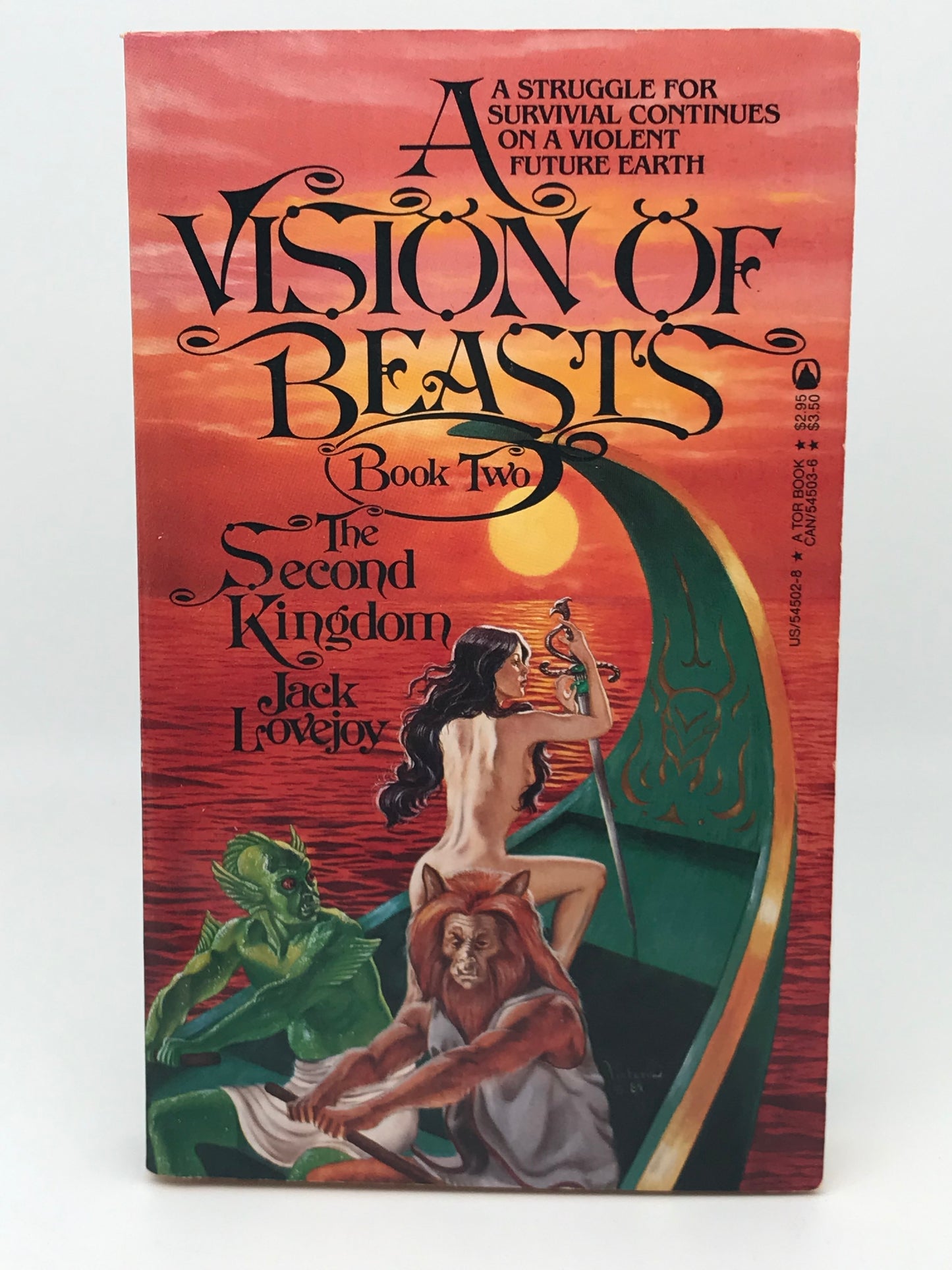 Vision Of Beasts TOR Paperback Jack Lovejoy SF05