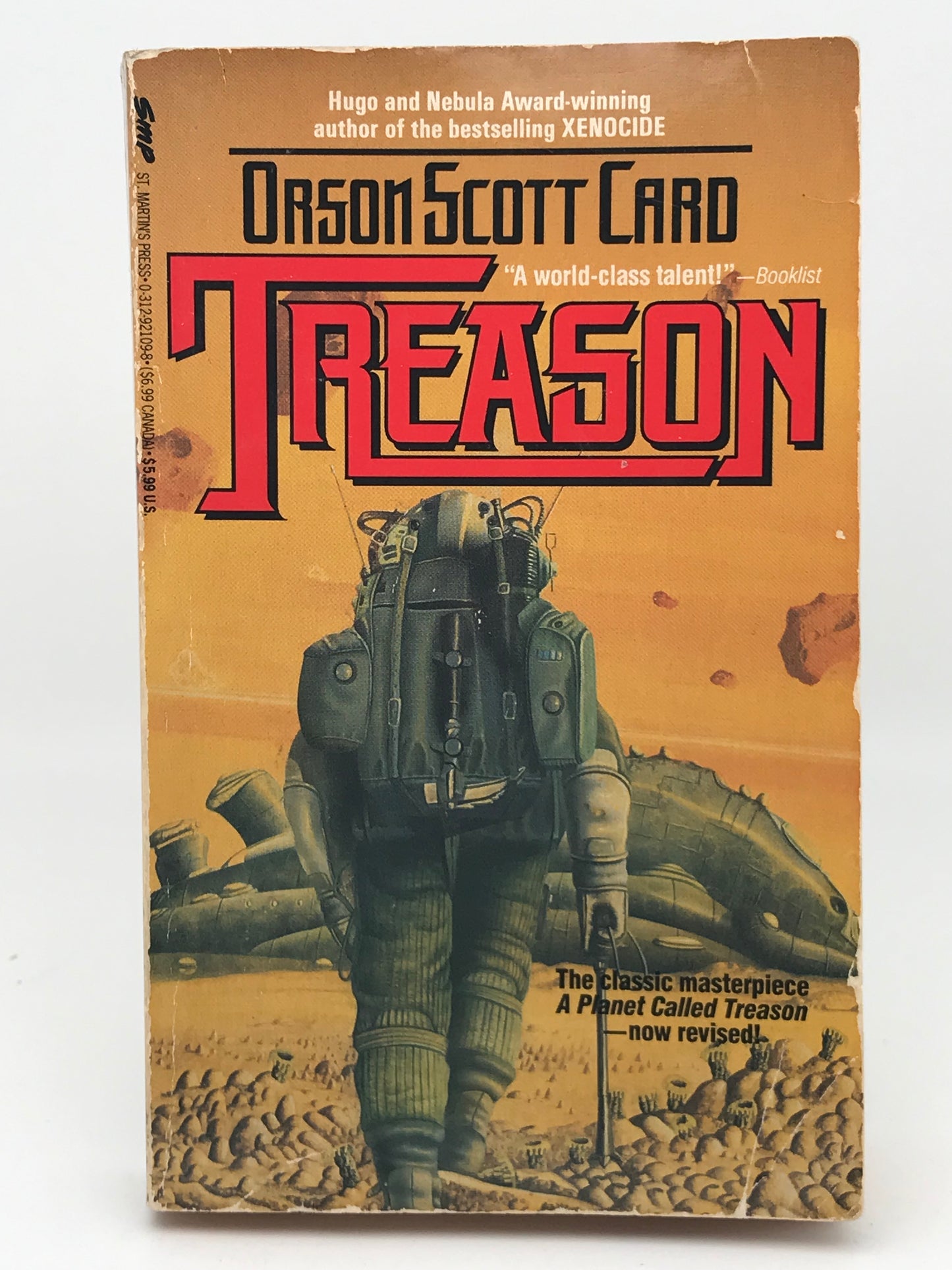 Treason ST. MARTINS Paperback Orson Scott Card SF05