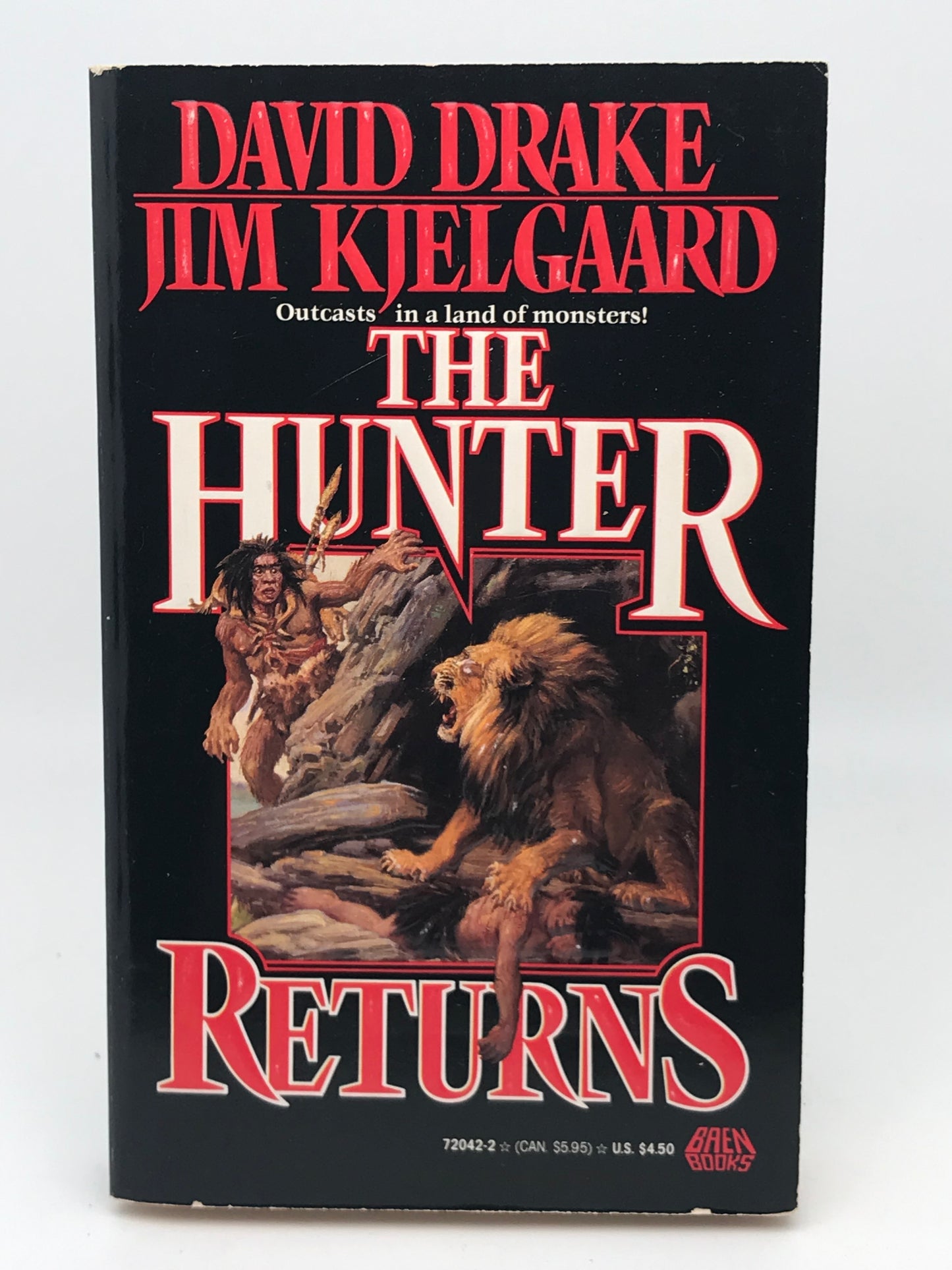 Hunter Returns BAEN Paperback David Drake/Jim Kjelgaard SF05