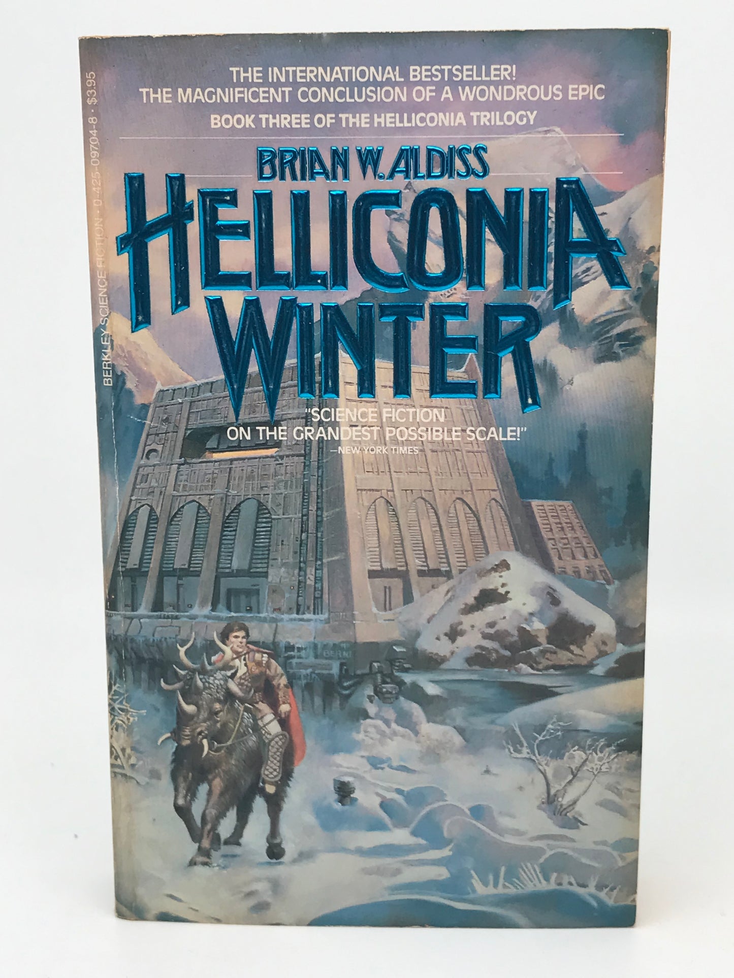 Helliconia Winter BERKLEY Paperback Brian W. Aldiss SF05