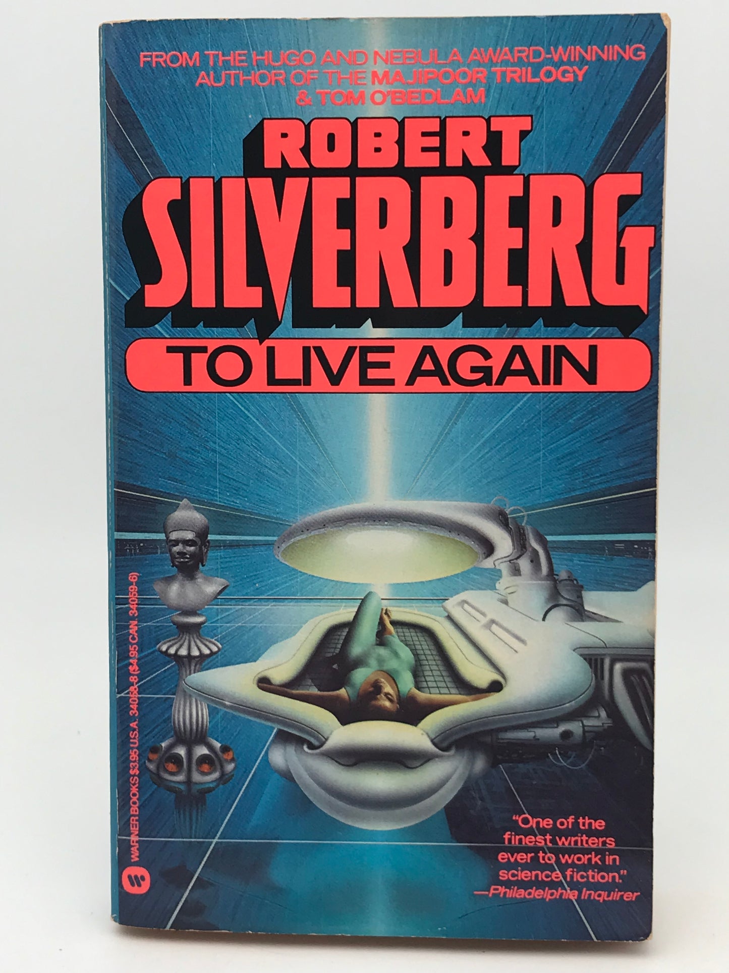 To Live Again WARNER Paperback Robert Silverberg SF05