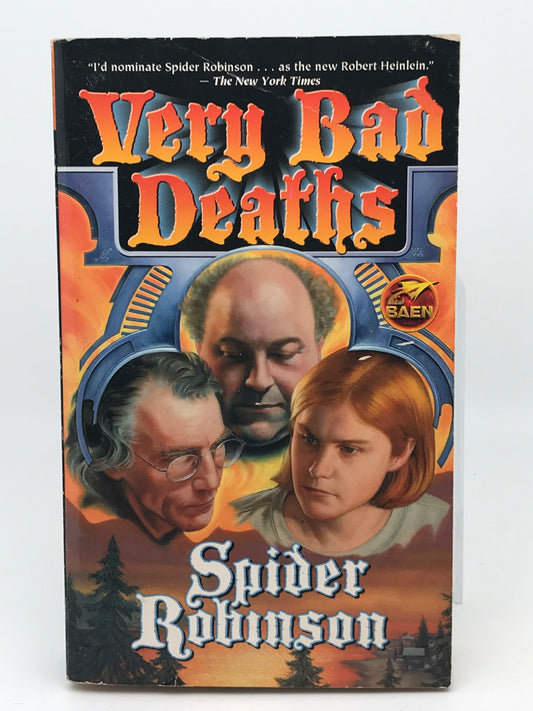 Very Bad Deaths BAEN Paperback Spider Robinson SF05