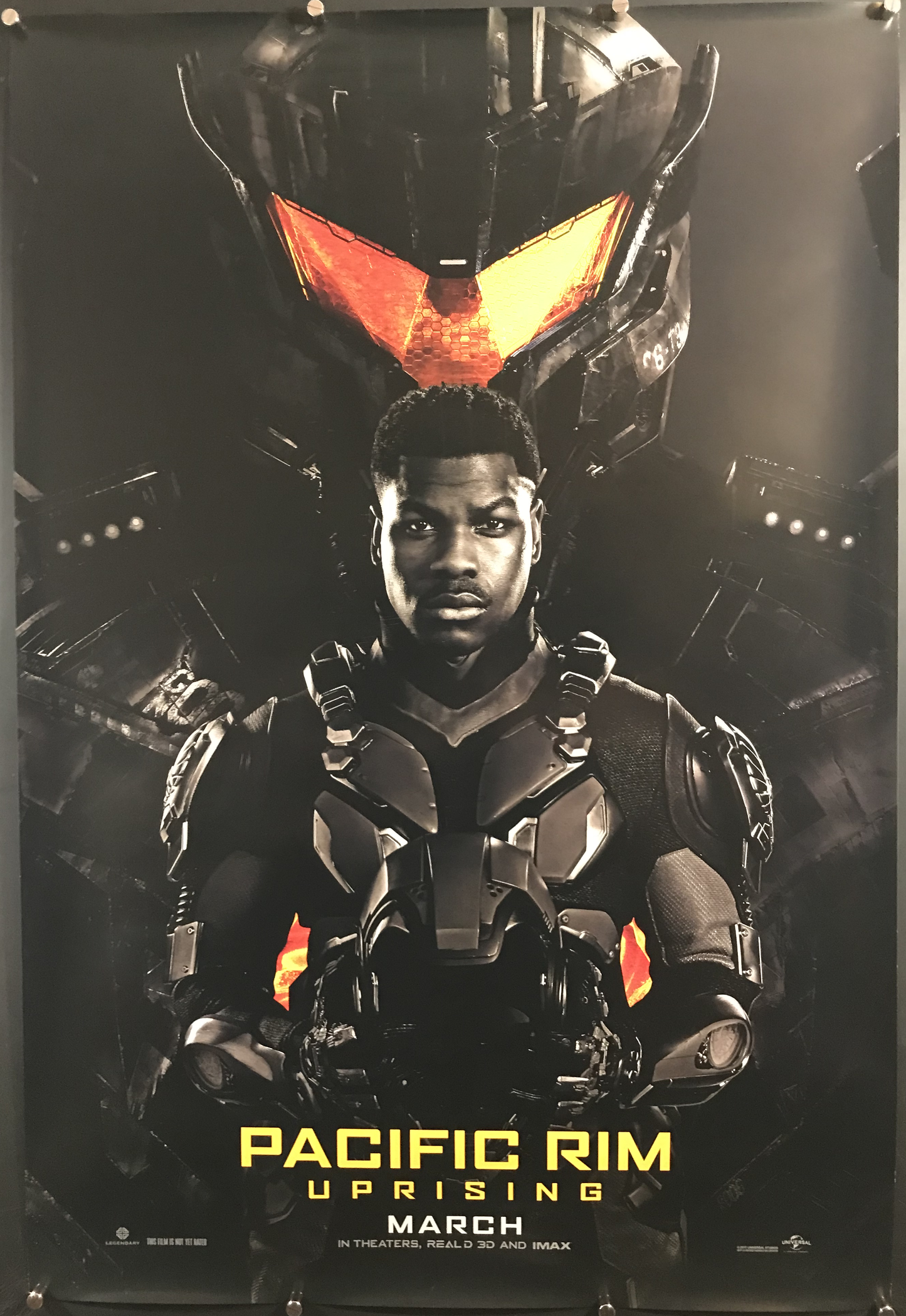 Pacific Rim Uprising Original One Sheet Poster 2018