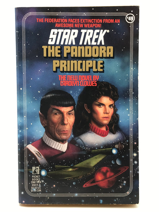 Star Trek Pandora Principle POCKET Paperback Carolyn Clowes ST1