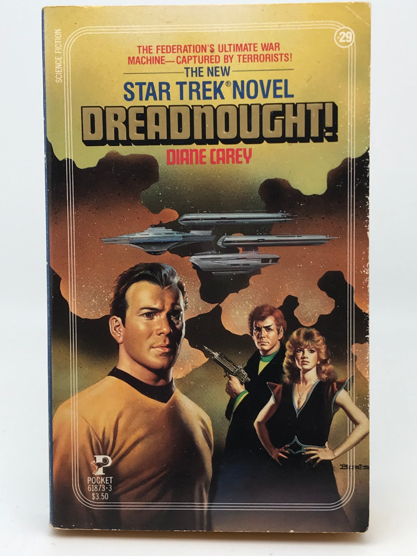 Star Trek Dreadnought! POCKET Paperback Diane Carey ST1