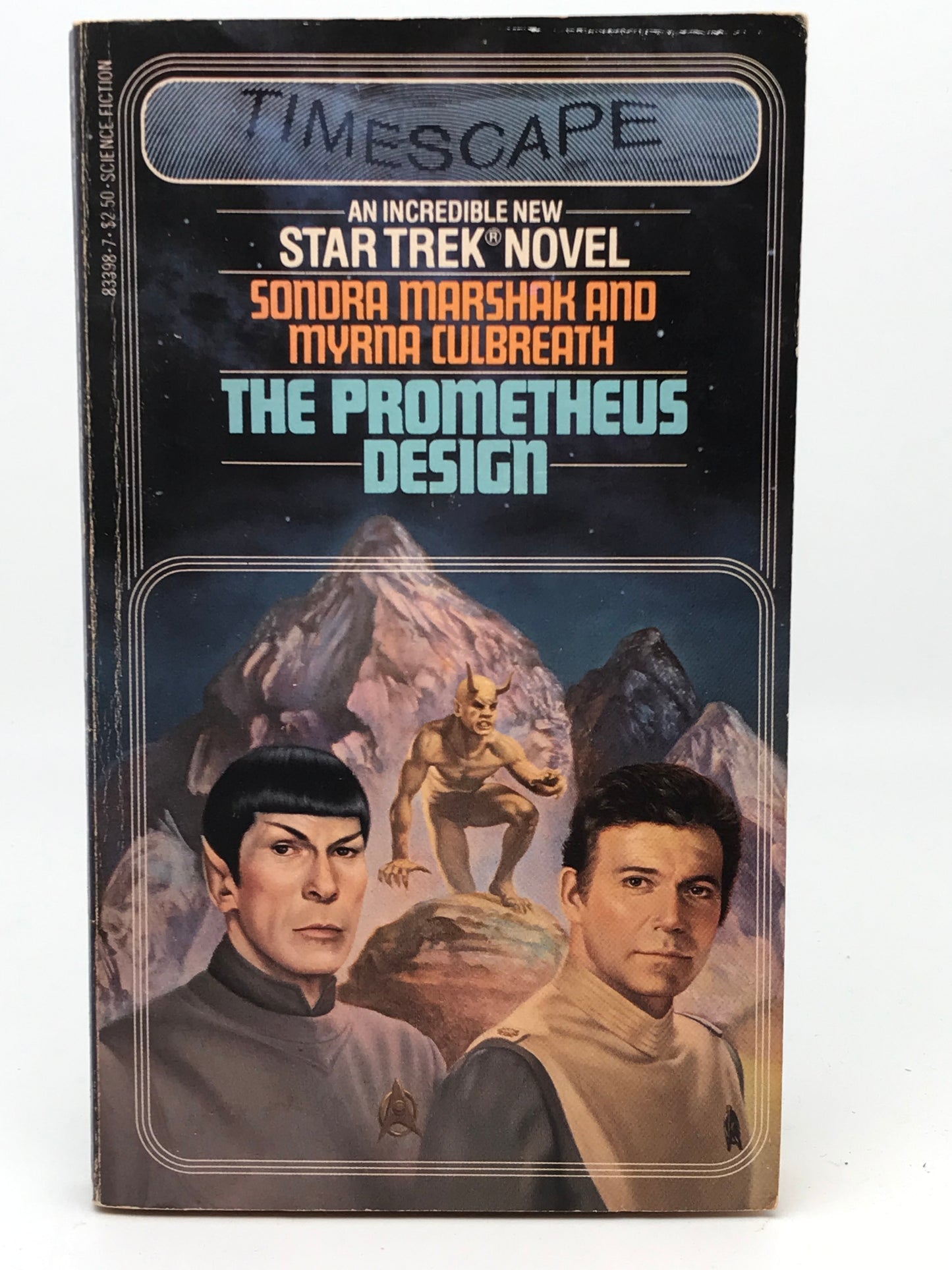 Star Trek The Prometheus Design POCKET Paperback Marshak/Culbreath ST1