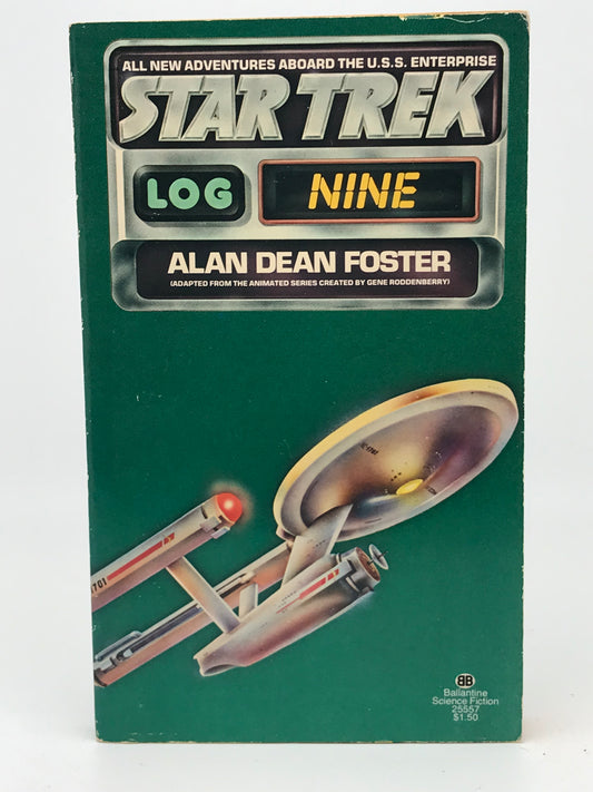 Star Trek Log Nine BALLANTINE Paperback Alan Dean Foster ST1