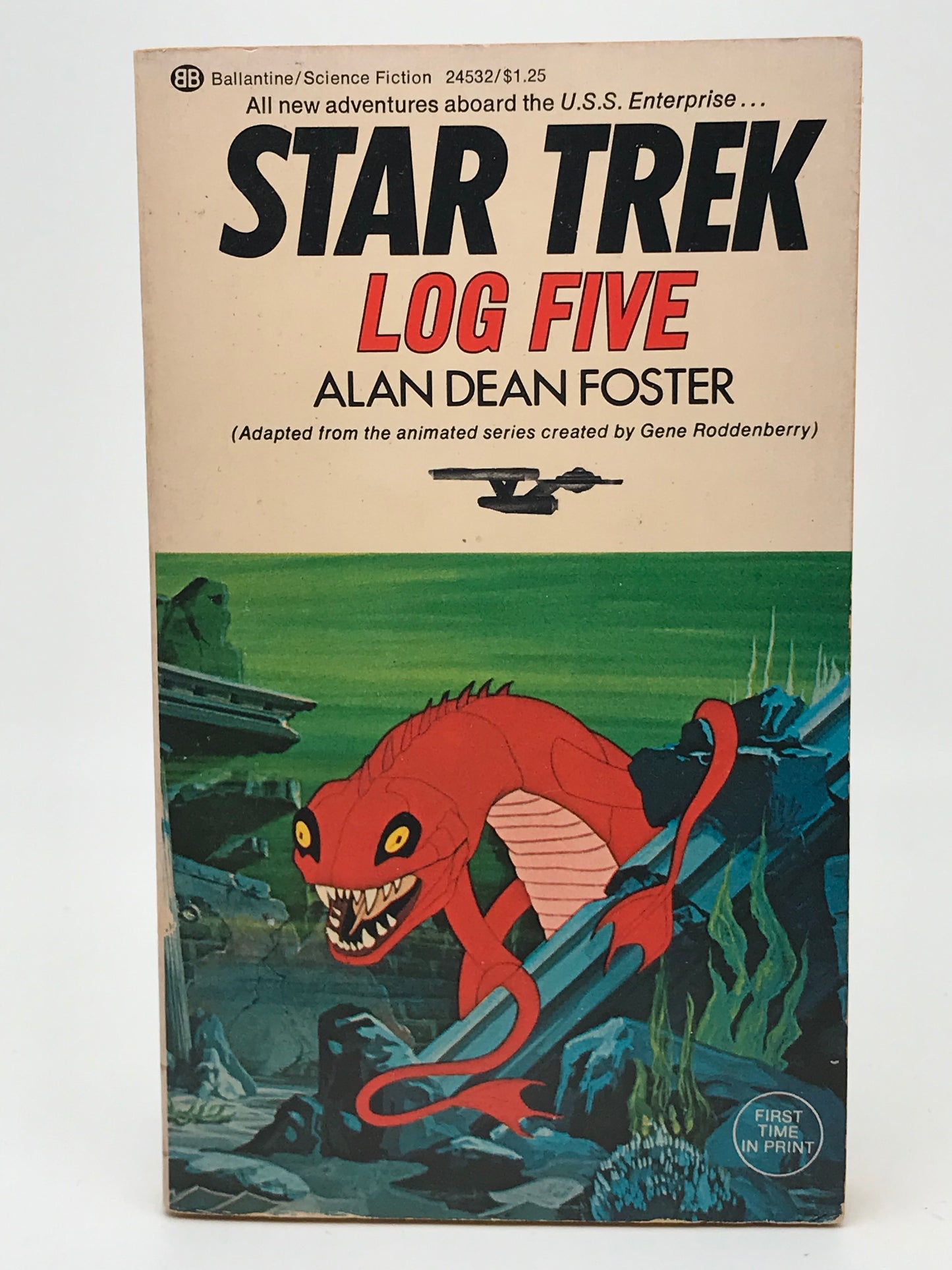 Star Trek Log Five BALLANTINE Paperback Alan Dean Foster ST1