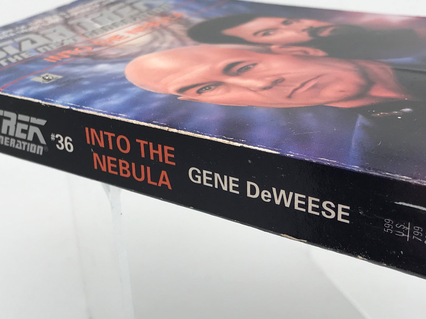 Star Trek Next Gen Into The Nebula POCKET Paperback Gene DeWeese ST1